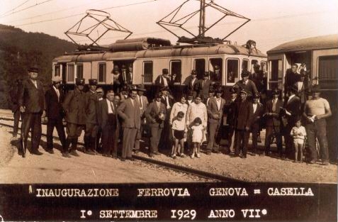 Foto Storica Trenino di Casella