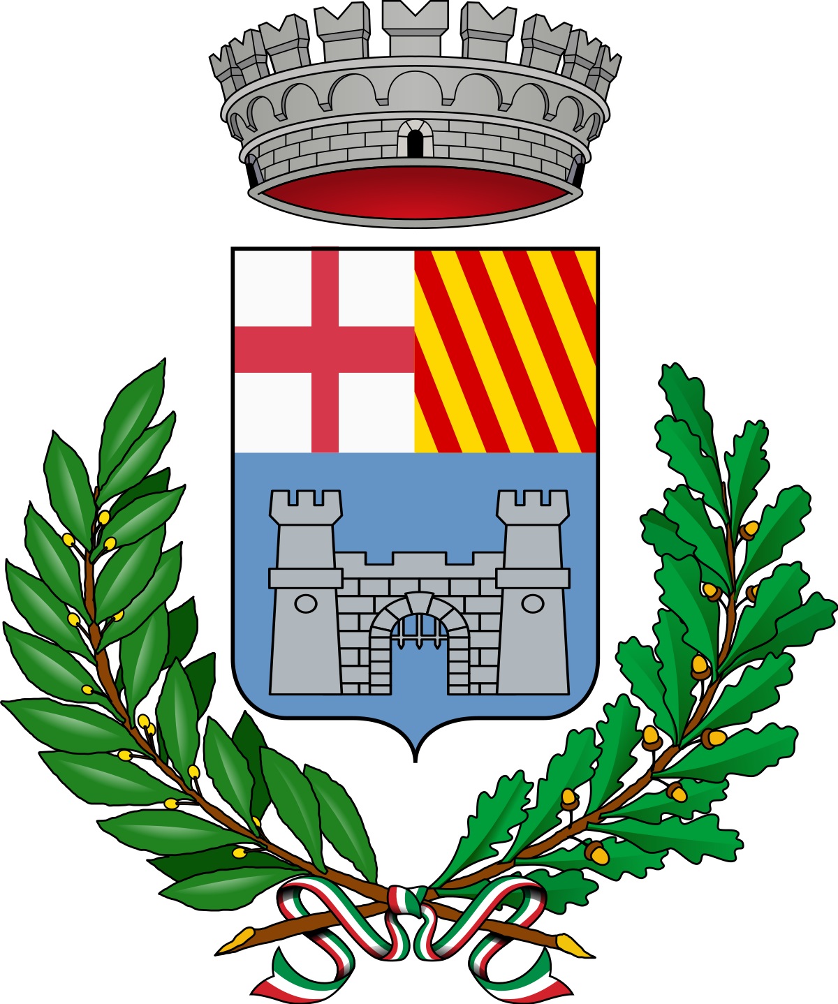 Stemma comune di Castelbianco